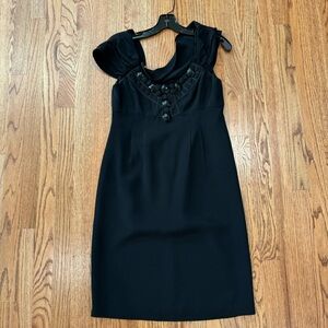 Elegant Black Sleeveless Dress